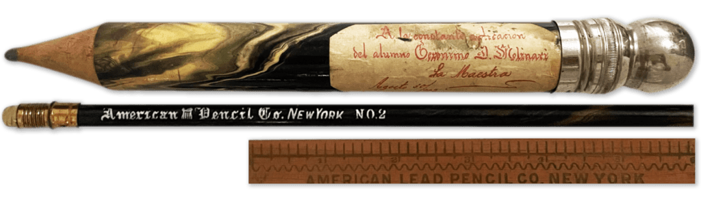 American Lead Pencil Co. N 2, con estuche (424)